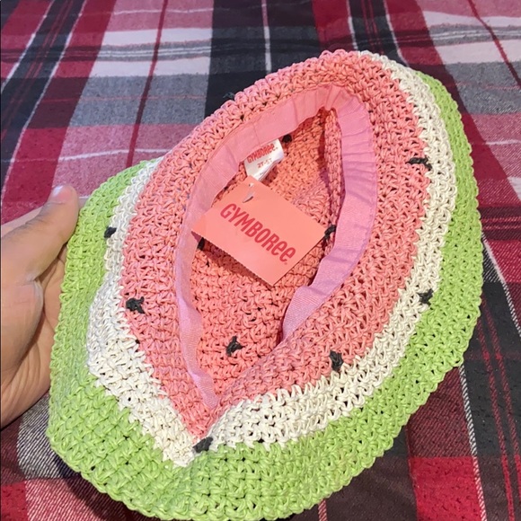 Gymboree Girls Watermelon Hat - Never Worn - Picture 3 of 4
